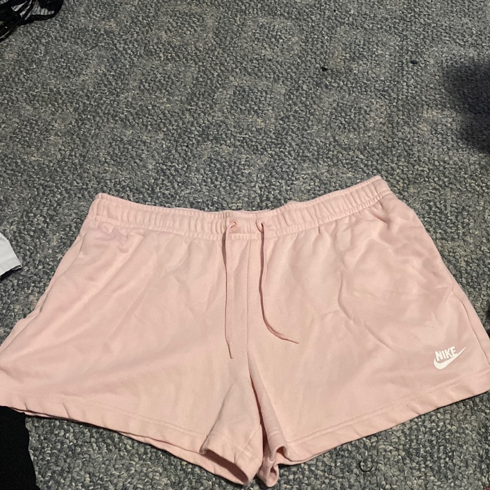 Nike pink shorts